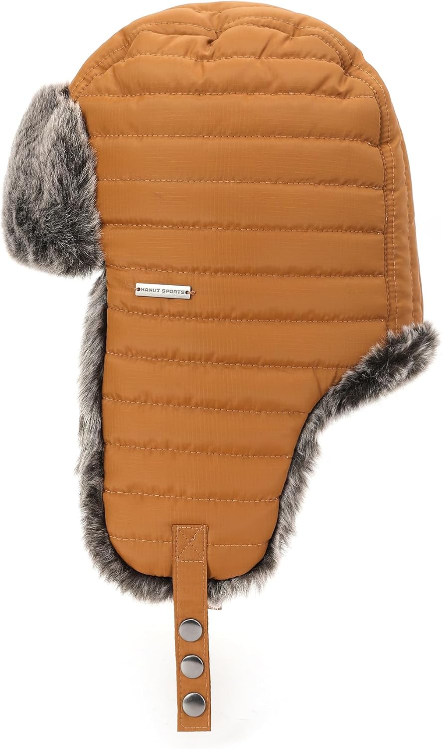 Phoebes Trapper Hat - Quilted Nylon, Faux Fur, Water Resistant, Camping, Hunting, Hiking, for Men and Women - Image 3