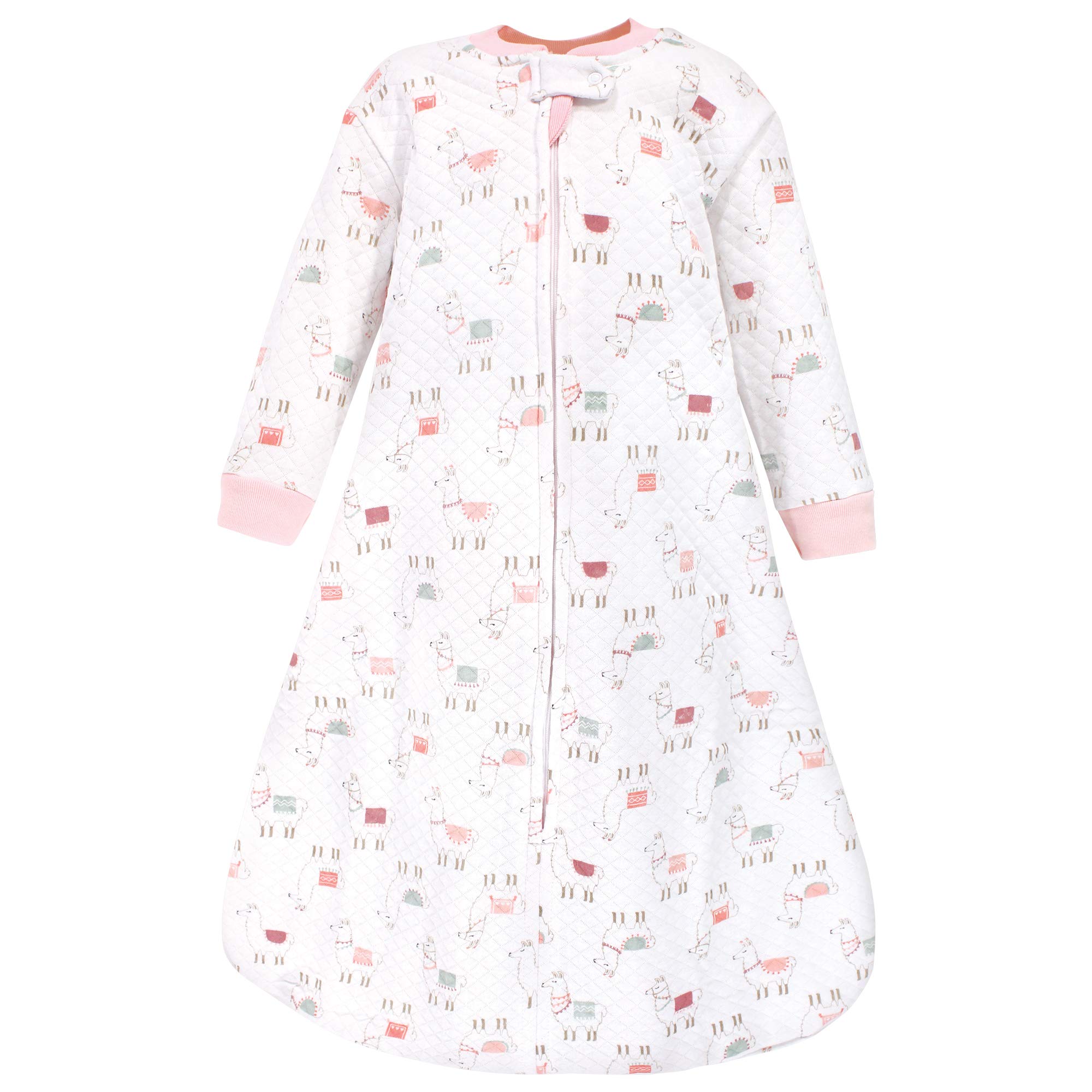 Hudson Baby Unisex Baby Premium Quilted Long Sleeve Sleeping Bag and Wearable Blanket