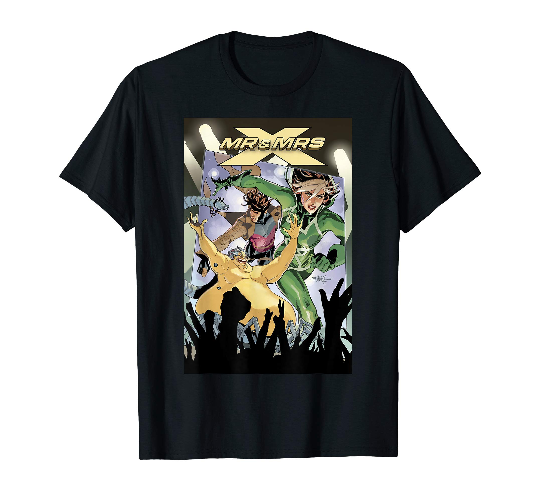 MarvelMr. And Mrs. X Gambit and Rogue Forever Comic Cover T-ShirtOEKO-TEX STANDARD 100
