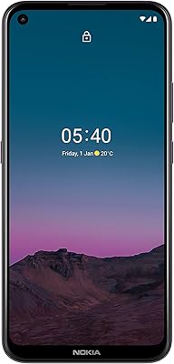 Smartphone Nokia 5.4 128GB, 4GB RAM, Tela 6,39 Pol. Câm Quádrupla com IA + Lentes Ultra-Wide Roxo – NK026  