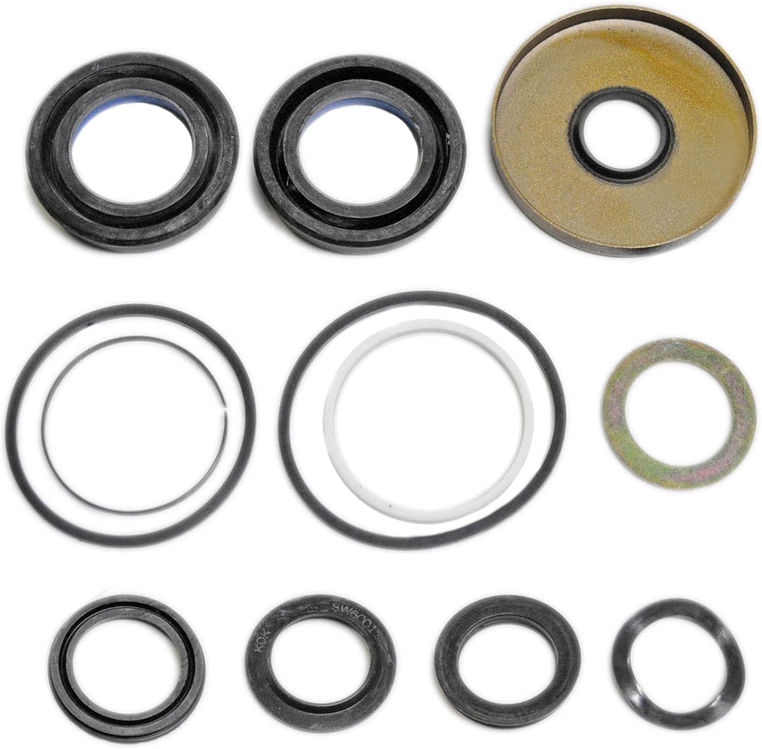 Power Steering Rack and Pinion Seal Kit Compatible with
