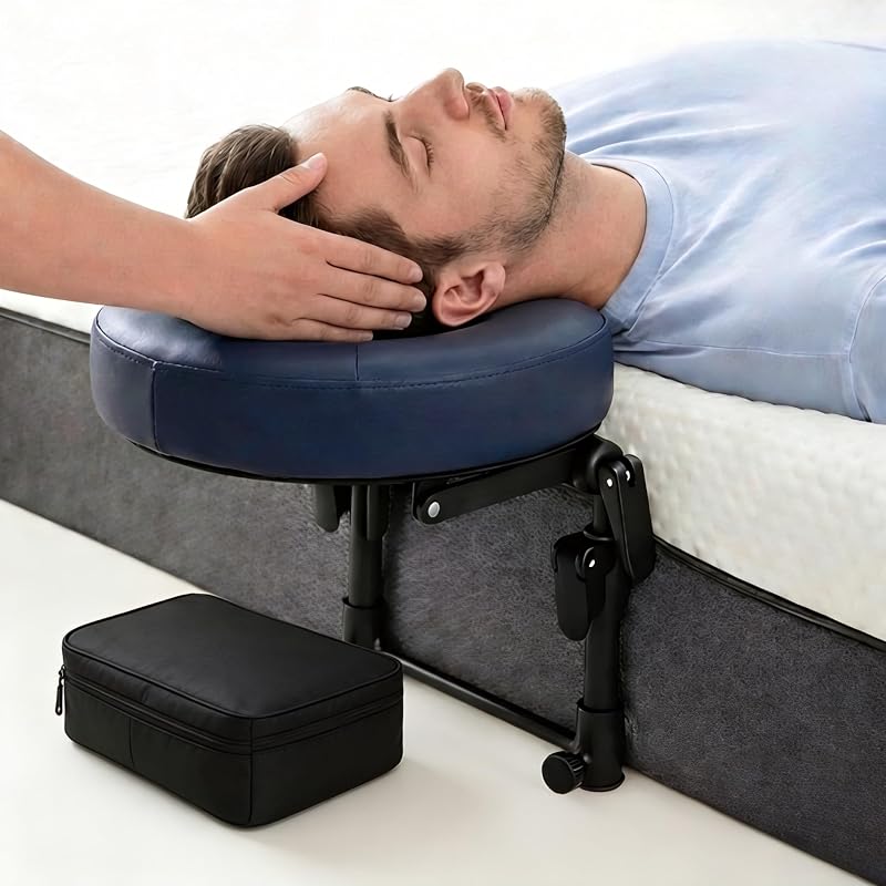 Apoio de cabeça para massagem em cama ajustável Generic azul, 1 unidade