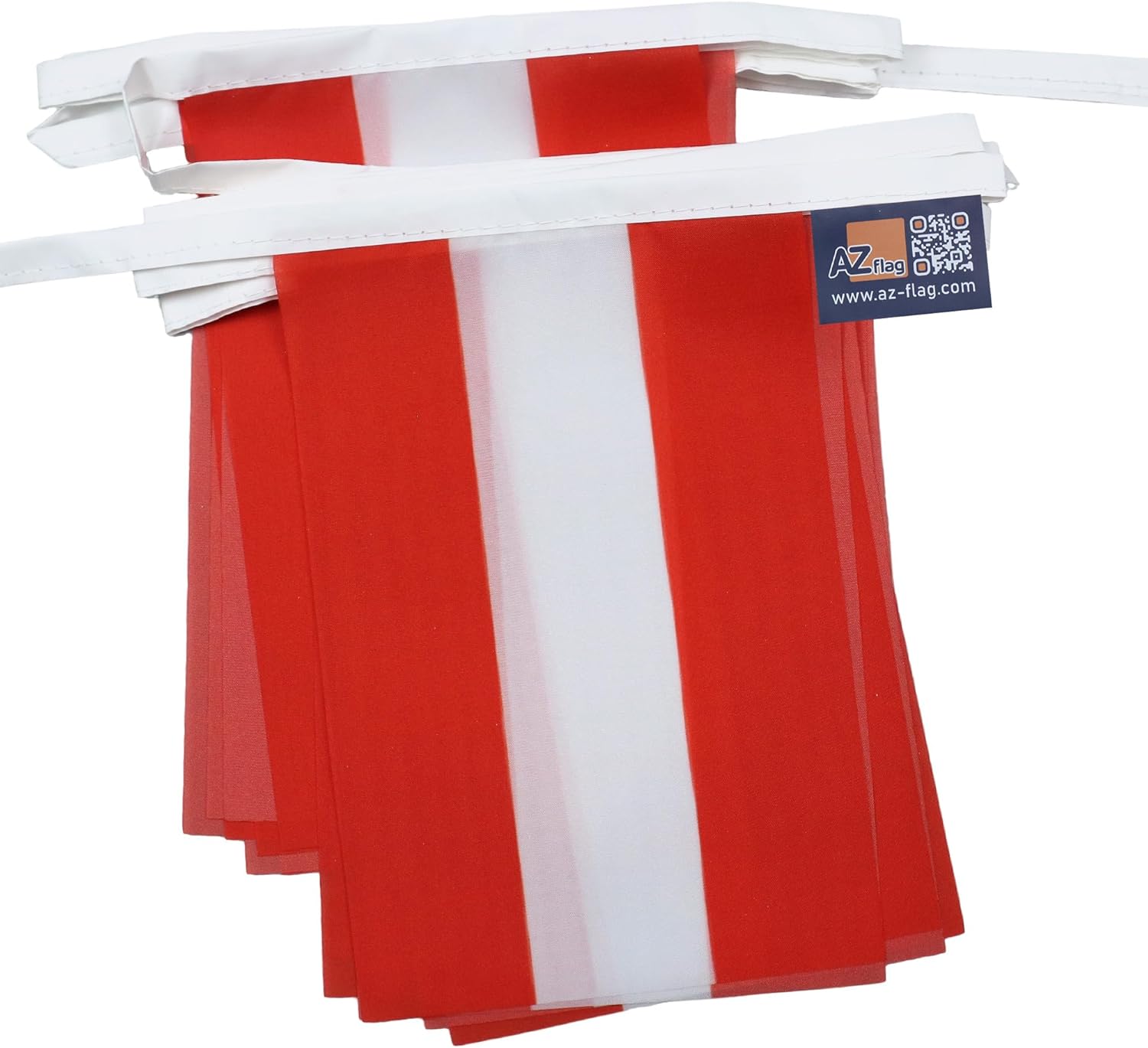 AZ FLAG Austria 12 meters BUNTING Flag 20 flags 18'' x 12'' - Austrian STRING flags 30 x 45 cm
