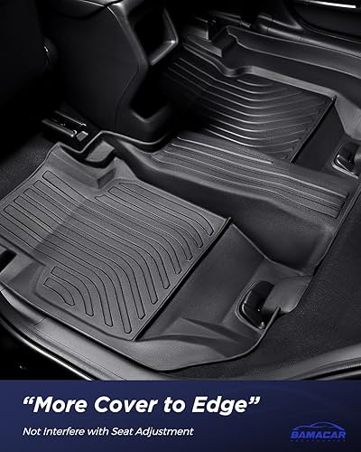 Miniatura 4 de BAMACAR Tapete de carga para Honda HRV Mats 2022 2021 2020 2019 2018 2017 2016 para todo tipo de clima, impermeable, antideslizante, primera fila de