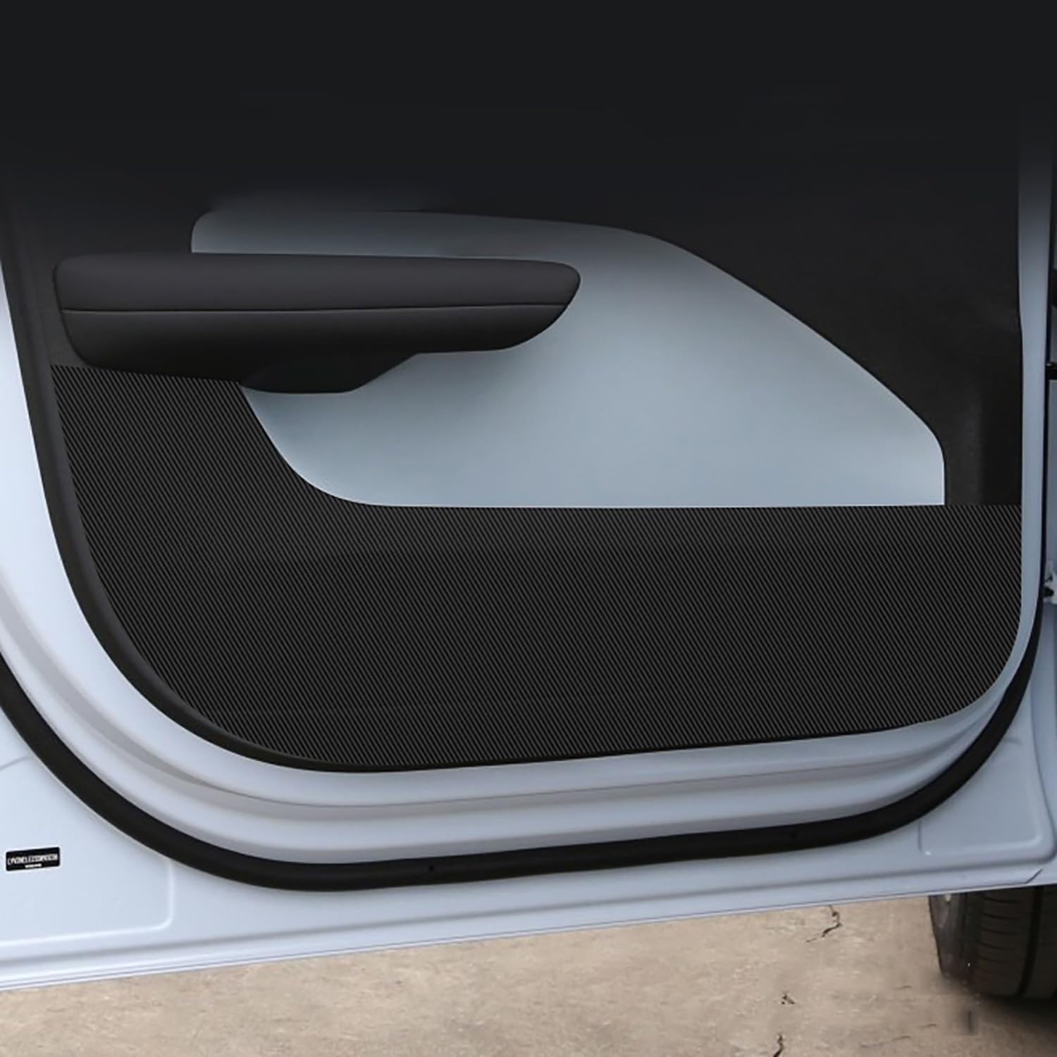 Protection de porte anti coup de pied Volvo EX30 : accessoire de protection intérieur premium et durable