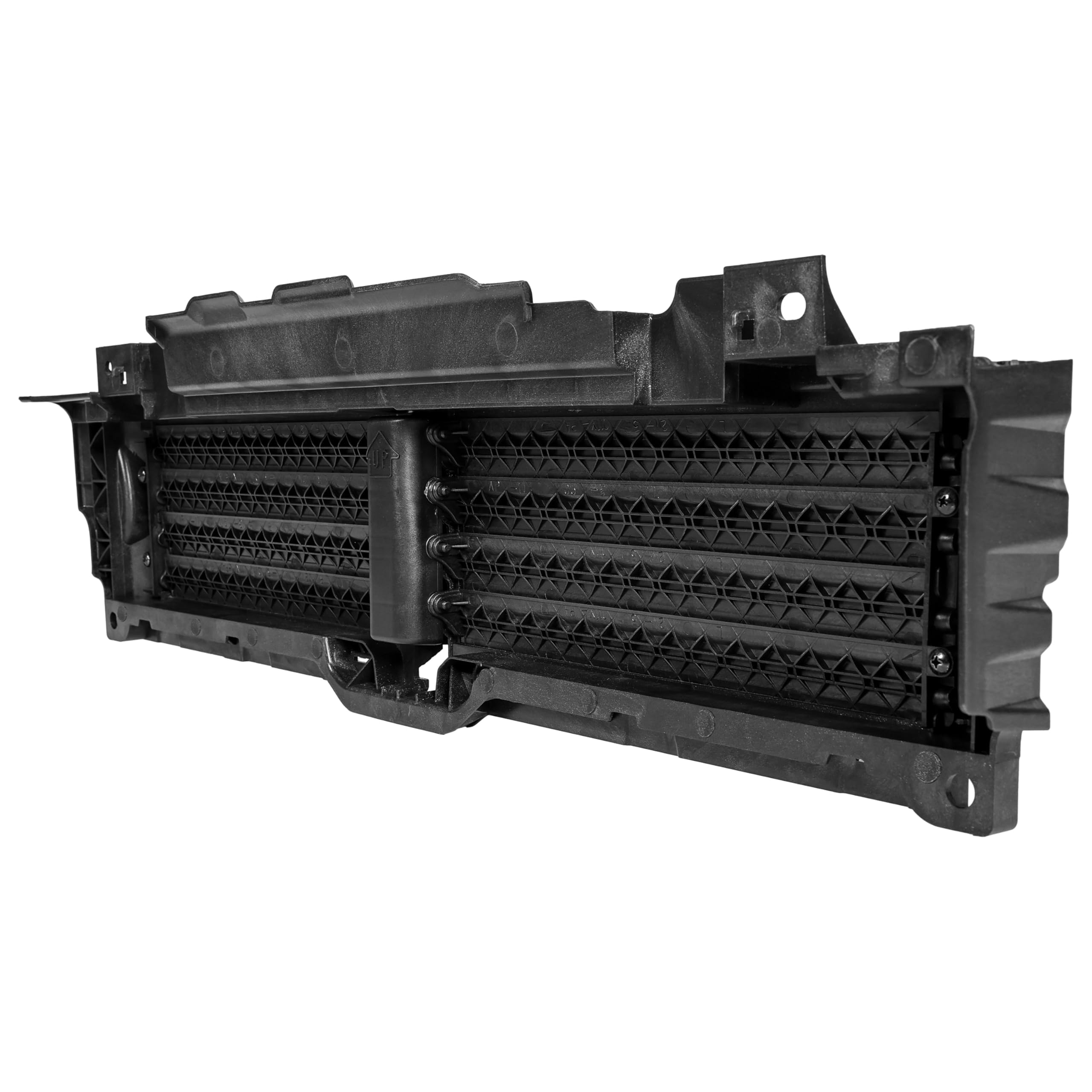 HECASA Active Grille Shutter Front Upper w/o Motor Compatible with 2018-2021 Honda Accord Sedan 4-Door Replacement for 71300-TVA-A01 HO1206107 Active Grille Assembly Air Upper Shutter