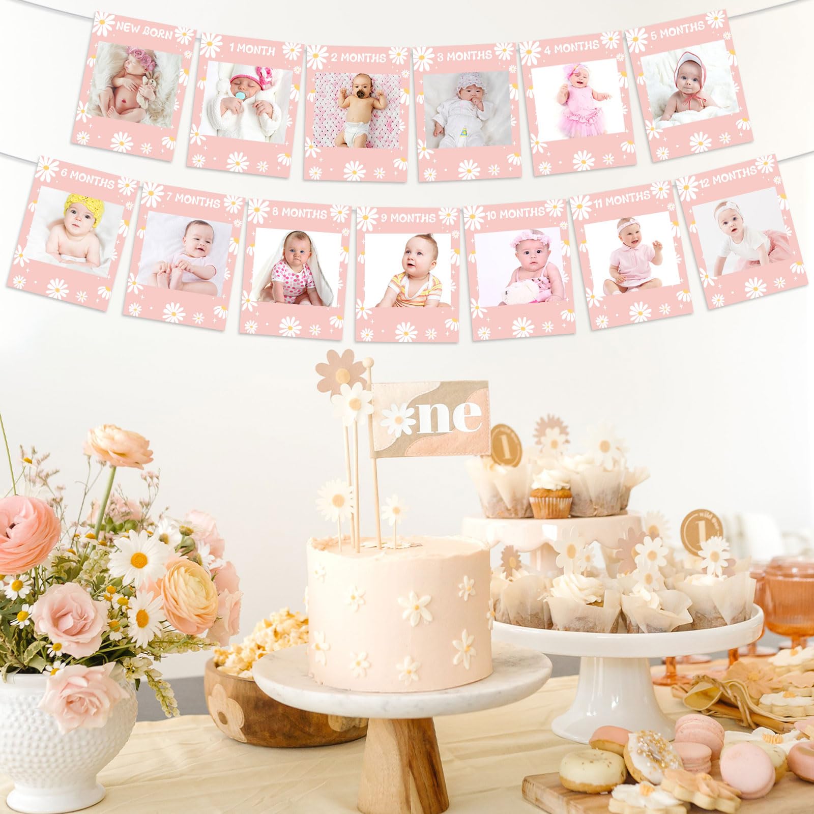 Personalised Daisy Birthday Banner