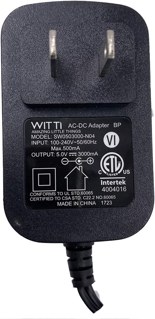 WITTI Design BEDDI - Smart Radio Alarm Clock Speaker with Smart Home Integration - Black