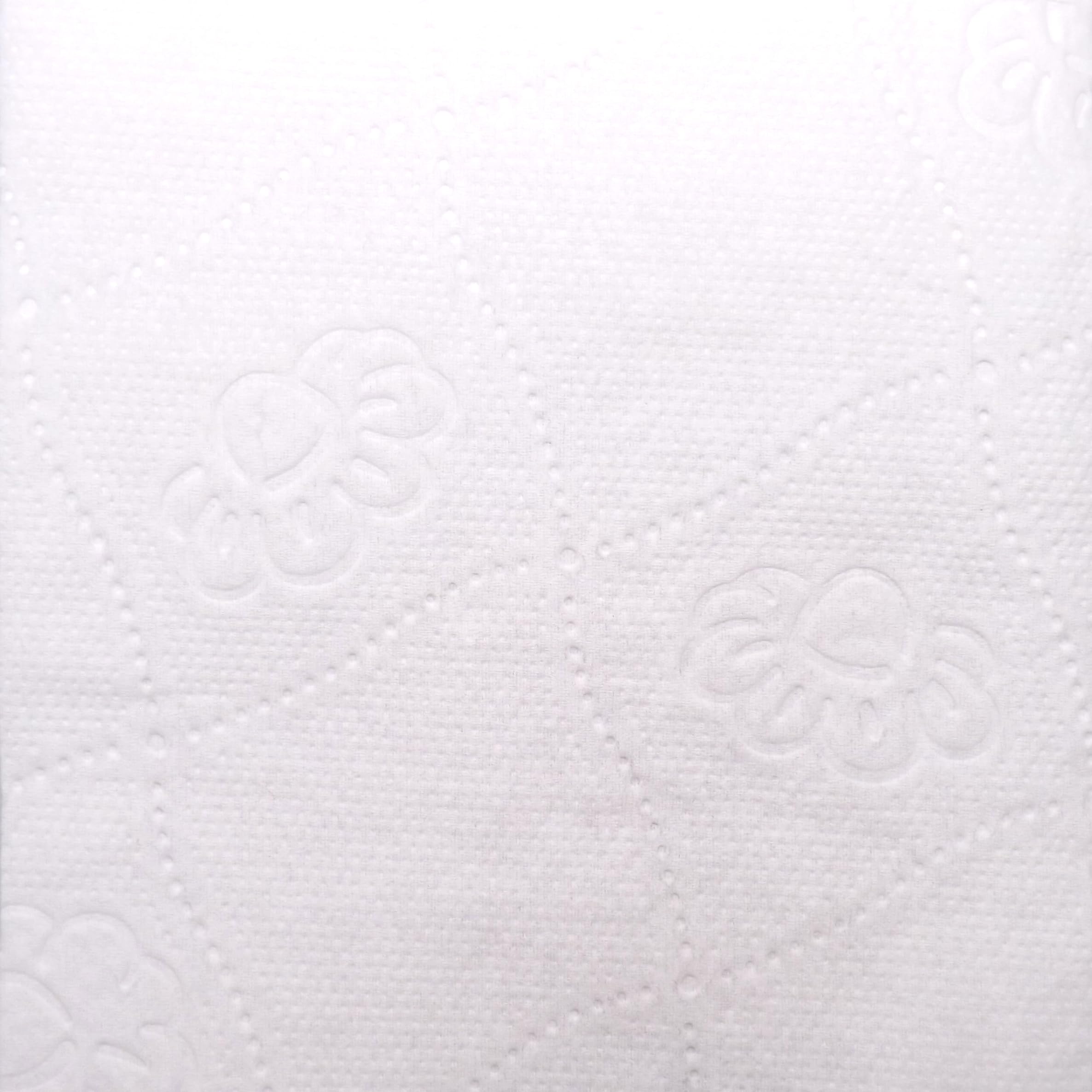 Carta Igienica 3 veli 40 Rotoli (10 Pacchi x 4 Rotoli) Ultra Morbida Trapuntata, Non Profumata, Pura Cellulosa, Confezione Risparmio Formato Maxi, 200 strappi per rotolo