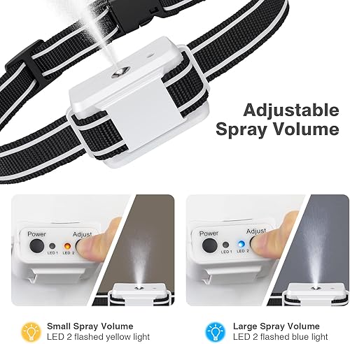 Miniatura 3 de Collar de ladrido de citronela, collar automático de ladridos de perro de citronela, collar antiladridos de perro con 2 niveles de pulverización