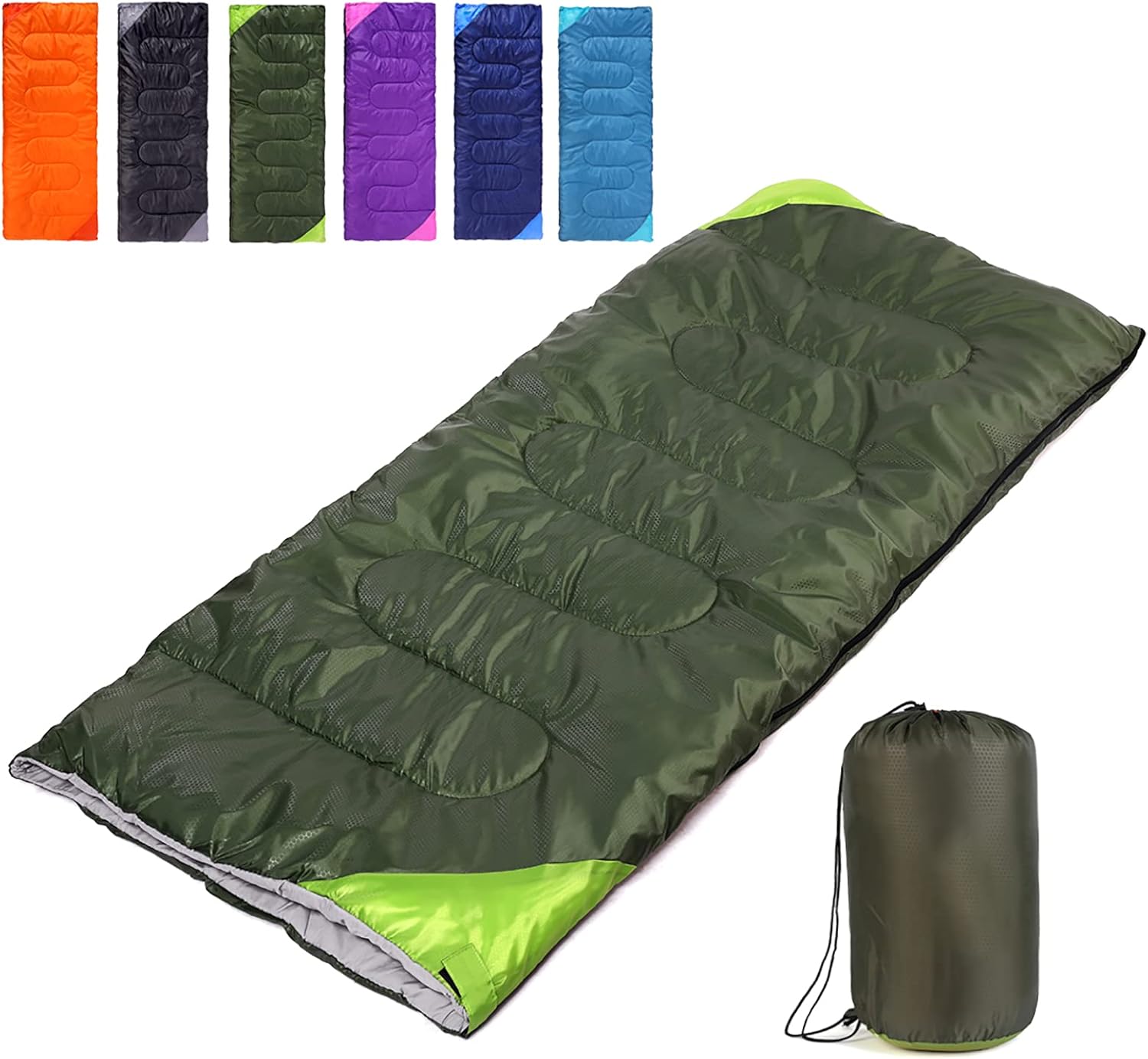 Lightweight Waterproof Sleeping Bag for All-Season Camping Gear