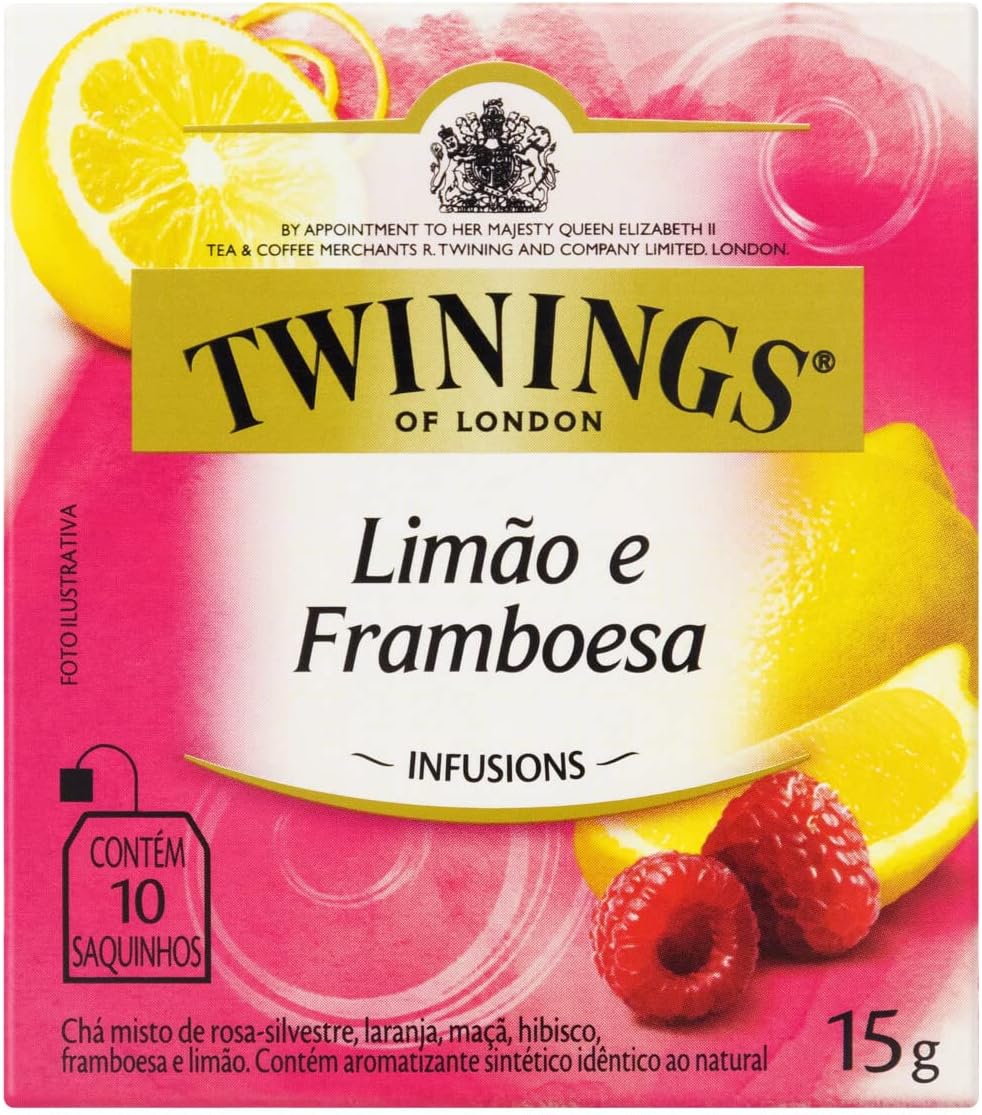 Twinings Chá Misto De Limão E Framboesa 15G (Pacote De 10. Veja Isto! 3 71A2Rjex07L. Ac Sl1200
