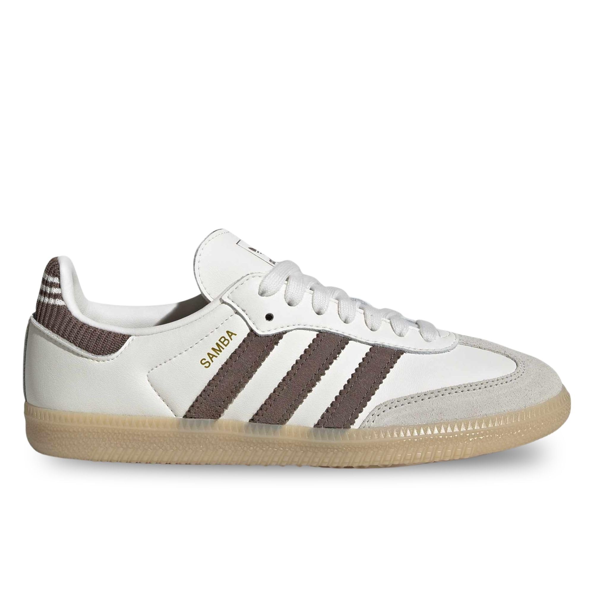 adidas Samba Og J Zapatillas Junior Niños, Blanco/Marrón - JP9504