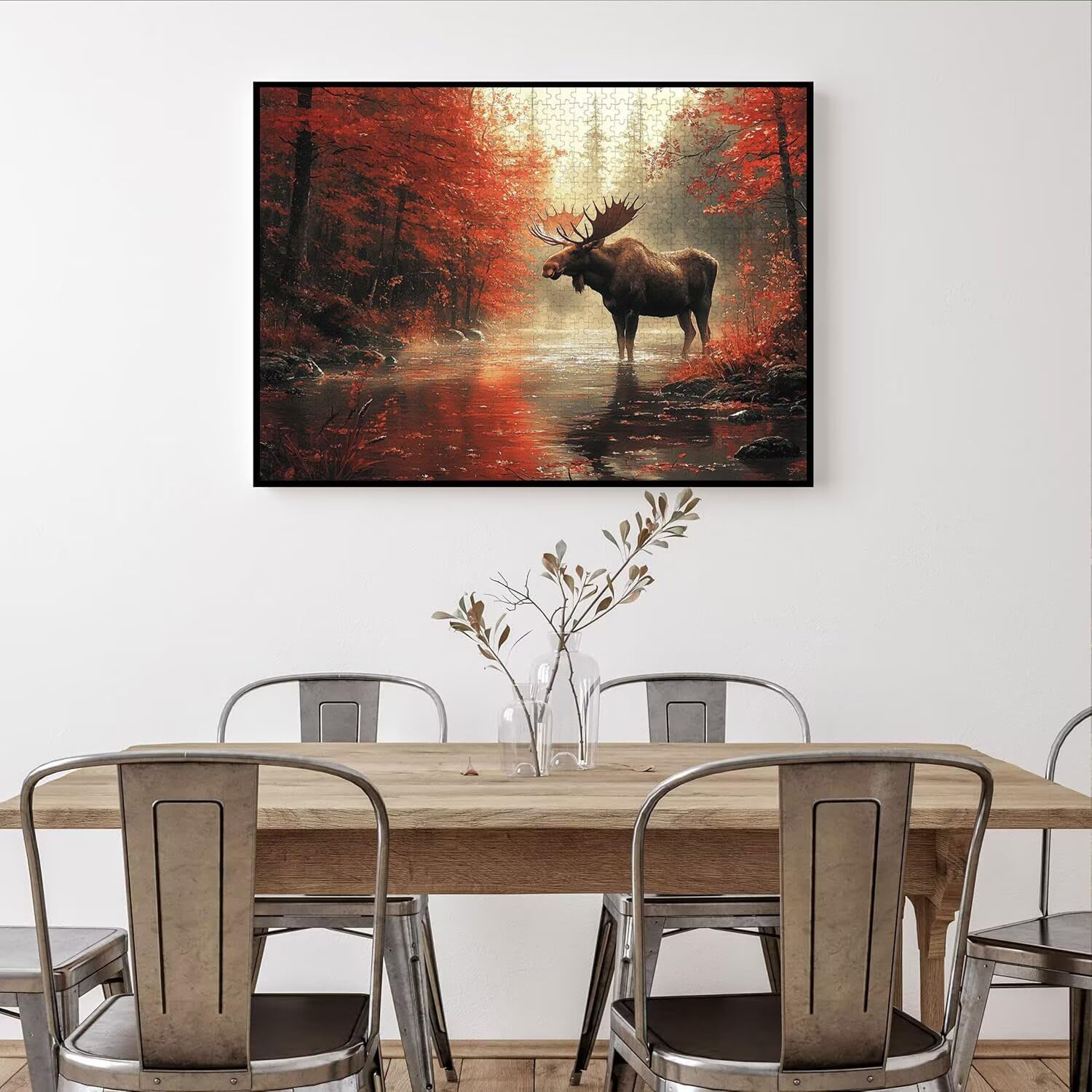 Puzzle 1500 Piezas Bosque Puzzle de Madera Desafiante, n-724