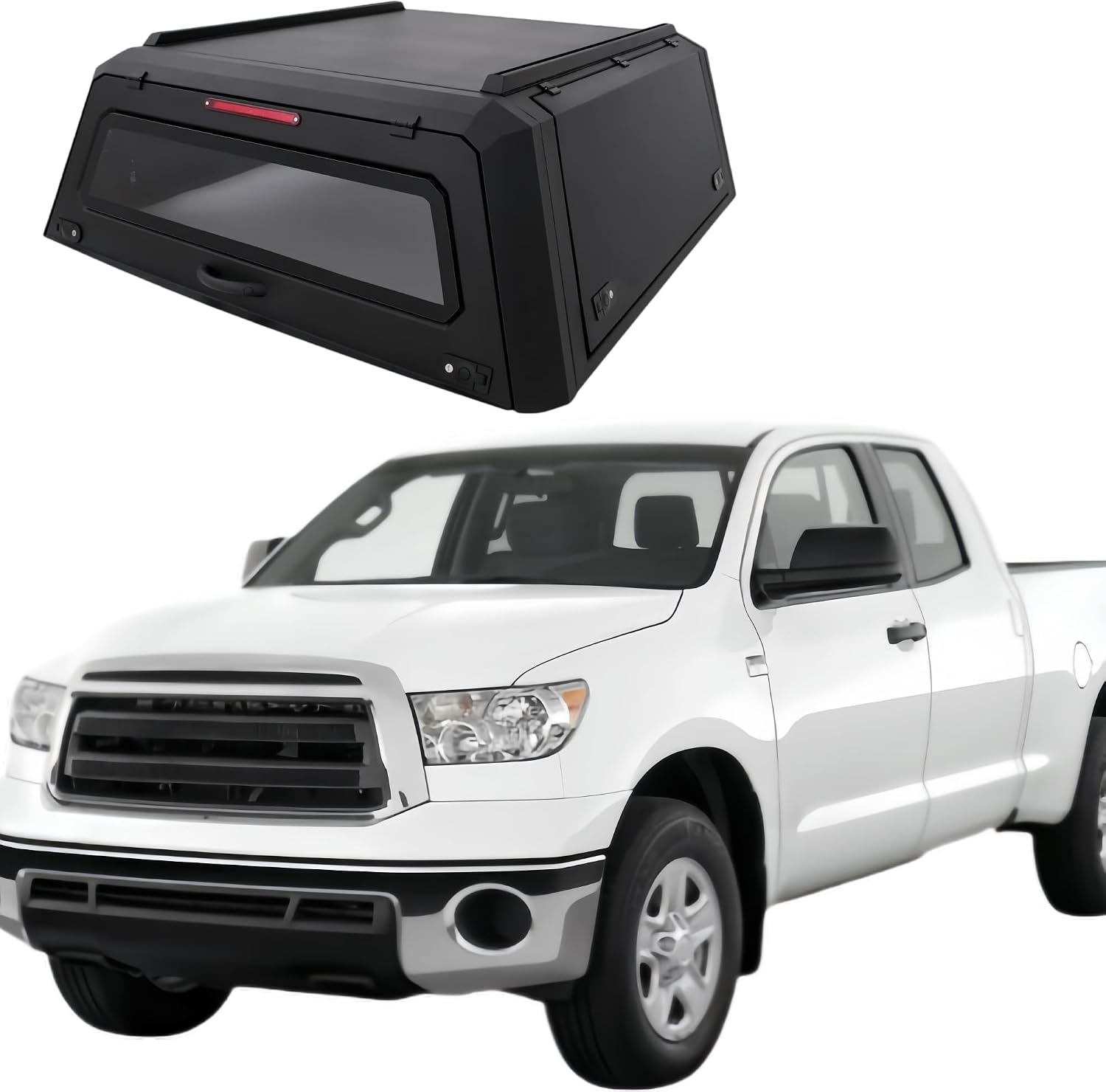 4x4 Truck Canopy Hardtop Canopy Compatible for Toyota Tundra Ii 2010 Steel Canopy Pickup Truck