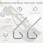 4 Pack Hitch Pin Clip for Hand Trucks Replacement Lock Grab Pin Clip | Junior/Senior Harper Convertible Composite Hand Trucks, Replacement Lock Grab Pin Clip 3 1/4" L - HDPLP-187, 4 Value Bundles