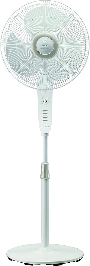 Usha Maxx Air Comfy 400mm Pedestal Fan with Remote (White)