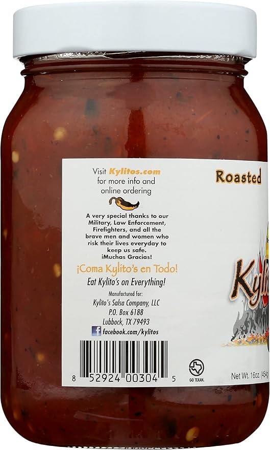 Kylitos Roasted Salsa, 16 OZ miniatura 6