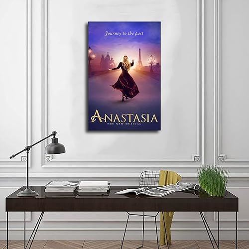 Vista 3 de Shruan Anastasia - Póster en lienzo musical de Viajes al pasado con encantadoras obras de arte, arte de pared, pinturas impresas para sala de estar