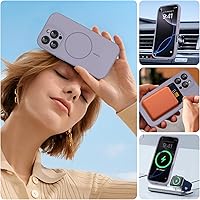 Vista 633 de Miracase Funda diseñada para iPhone 13 Pro Max con protector de pantalla, [forro de microfibra suave antiarañazos], funda protectora de silicona