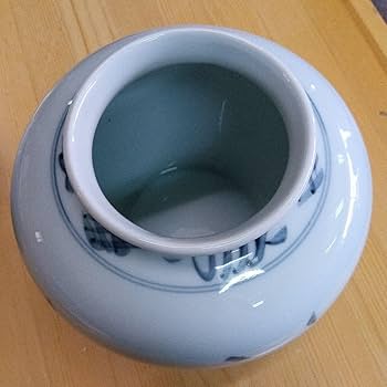 Amazon.co.jp: 有田焼 晃菊源彩窯 応接揃 灰皿 花瓶セット ホビー