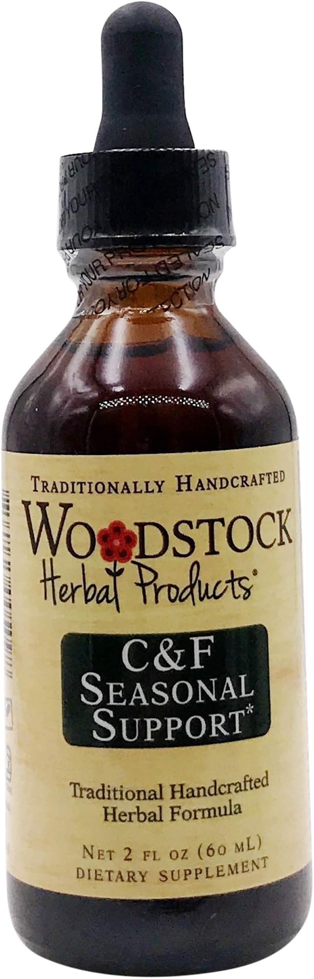 Woodstock Herbal Products, Cold Flu Seasonal Support, 2 Ounce