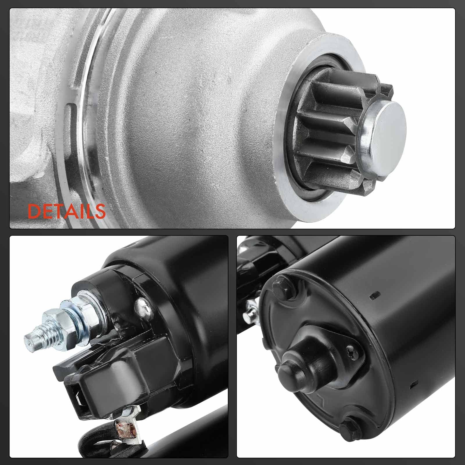 Frankberg Motor de arranque 1 1 KW 12 V 02A911023L 112005 | 10 dientes numéricos; compatible con P.a.s.s.a.t Variant 35I 3A5, Golf IV Variant 1J5, New Beetle 1C1 9C1