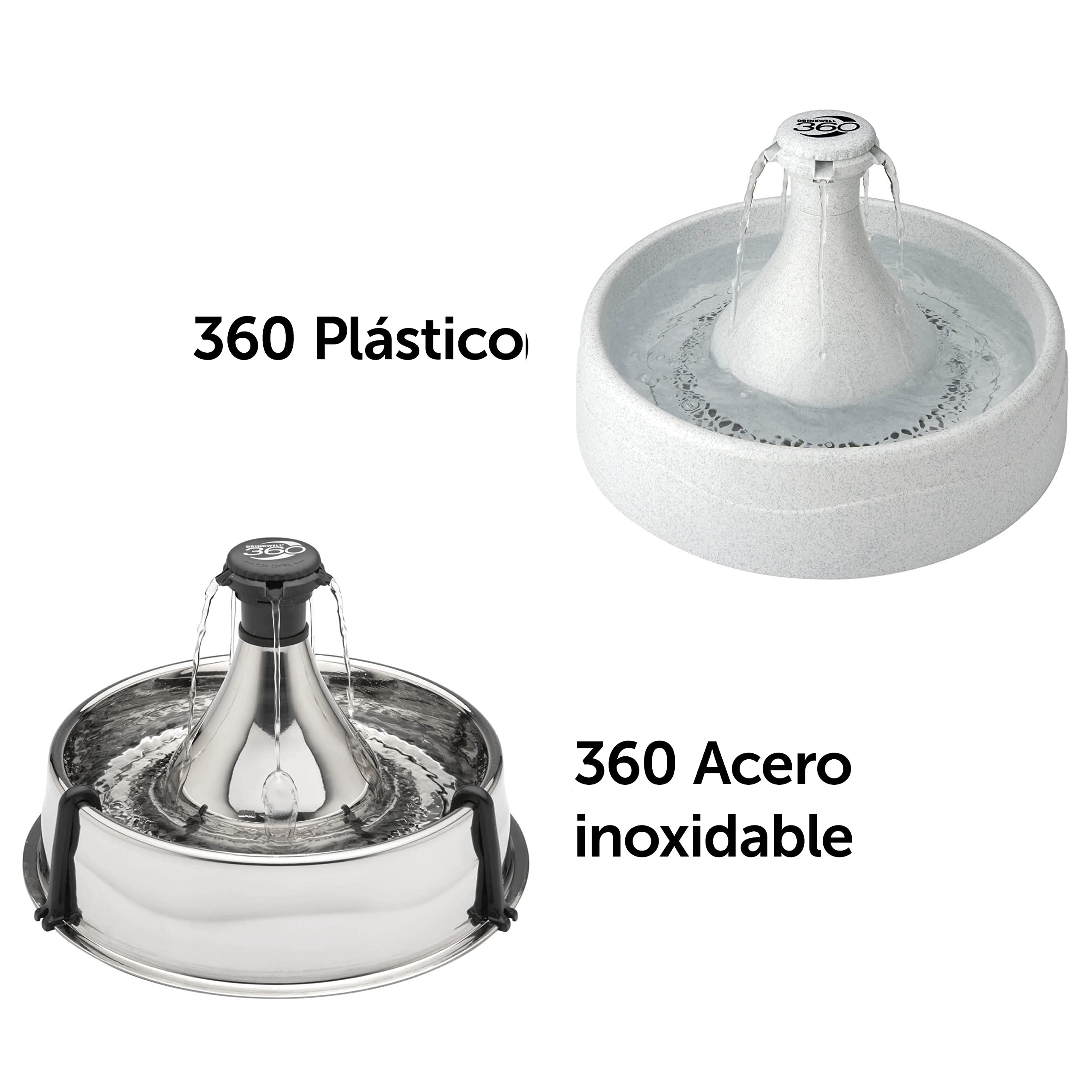 PetSafe Filtri a Carboni Attivi di Ricambio per Fontana per Animali Domestici 360 Drinkwell (Confezione da 3)