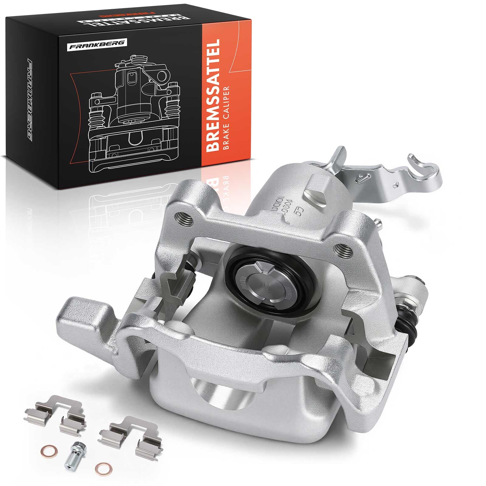 Frankberg Pinza freno asse posteriore destra 19-B6193 | Compatibile con: Golf V 1K1, Altaea XL 5P5 5P8, E.O.S 1F7 1F8, Leon SC 5F5, Leone 1P1, Golf Plus 521 5M1, A3 8P1