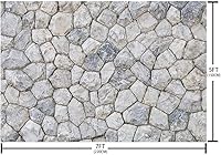 Vista 4 de MEHOFOND 7x5ft Brick Stone Wall Photography Background Home Decor Party Photo Shooting Birthday Party Decoration Backdrop Banner Studio Photo Props