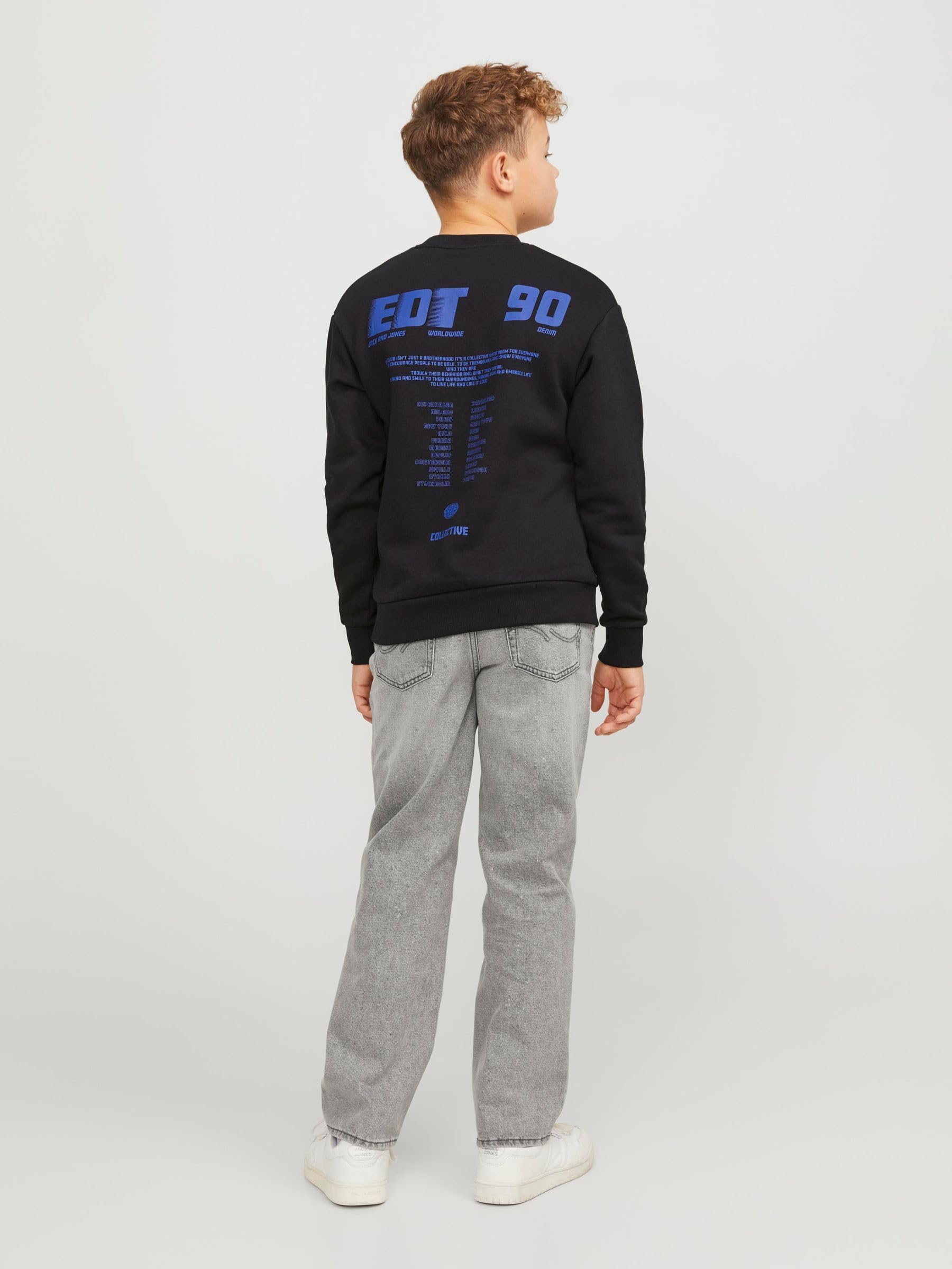 JACK & JONES Jjichris Jjoriginal Mf 928 Noos Jnr - spodnie jeansowe Chłopcy