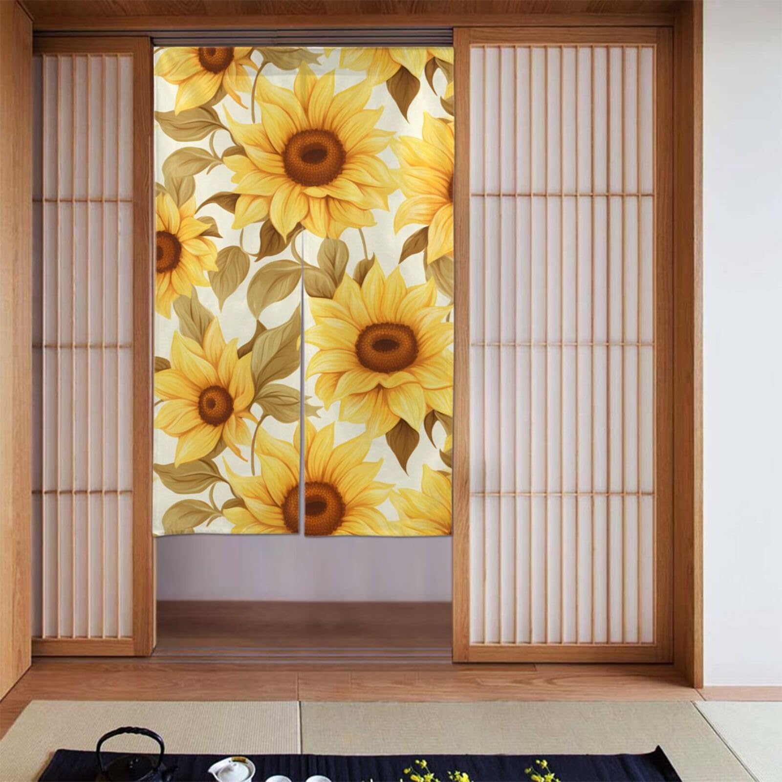 Rideaux occultants jaune tournesol pour illuminer la déco de votre chambre