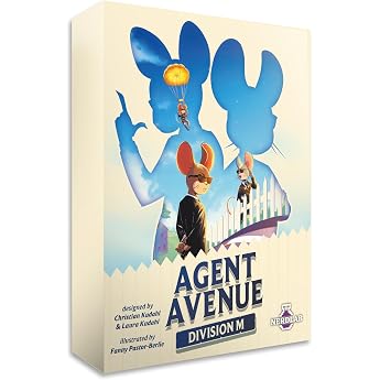 Agent Avenue Division M Board Game Expansion