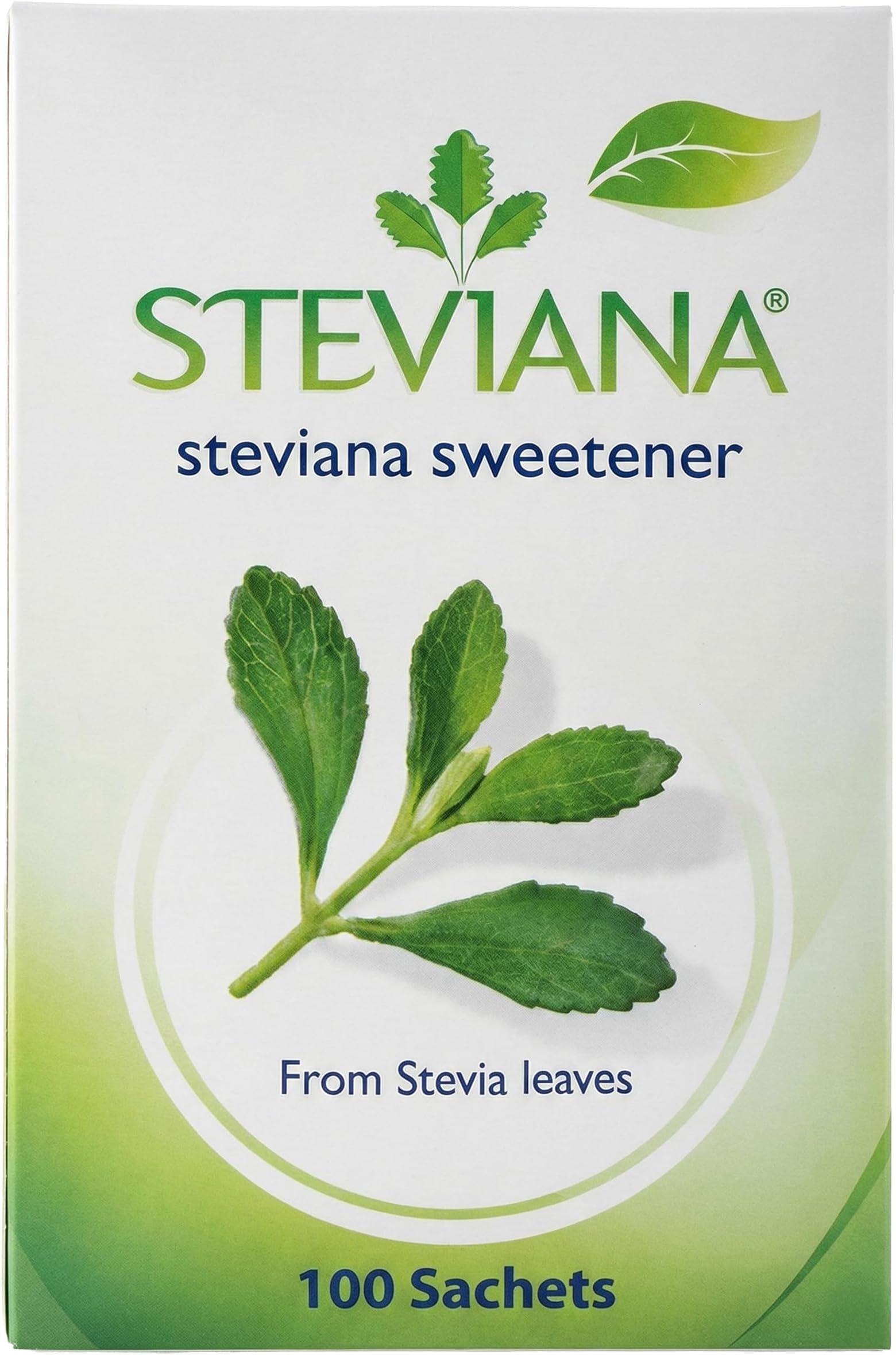 Natural Sweetener From Stevia Leaves, Zero Calorie - 250g (100 Satches x 2.5g)