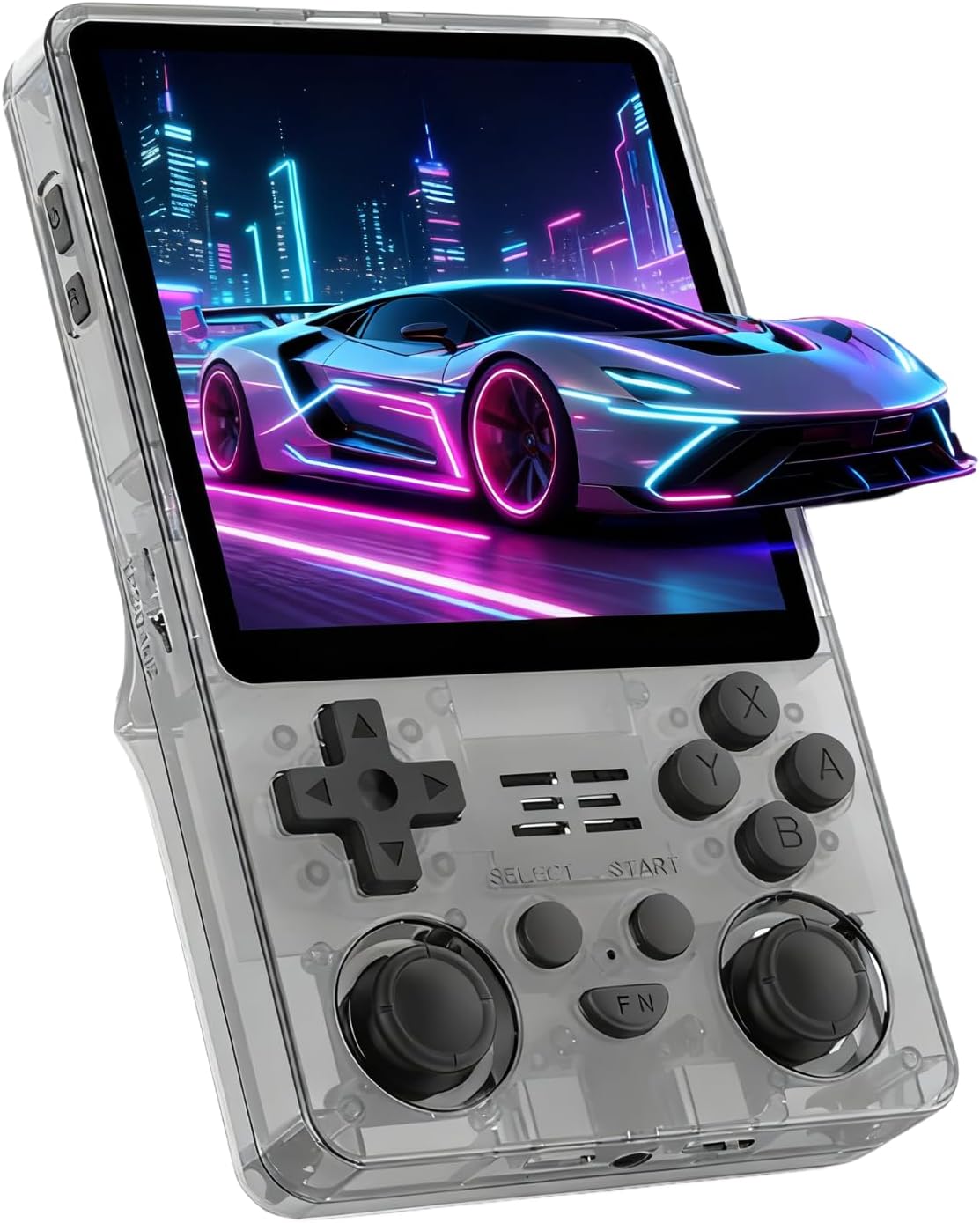 RGB20SX Retro Handheld Game Console,4.0-Inch 720x720 IPS HD Screen,Preloaded 20K+Classic Games,5000mAh Long Battery Life,Linux Open Source System,Perfect for Retro Game Lovers (White)