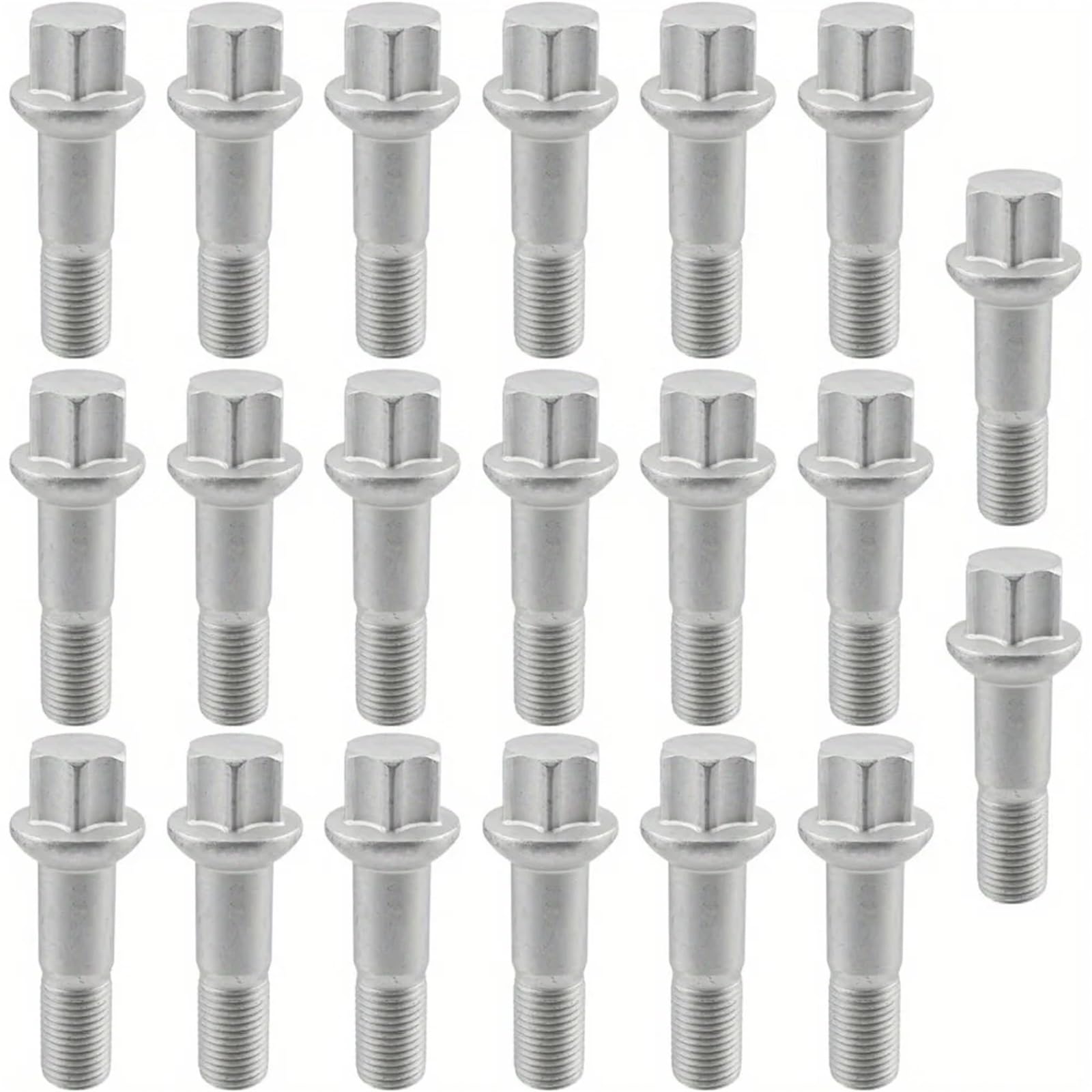Pernos de rueda M14x1.50 para llantas Benz W220 W204 kit de 20 tuercas 6