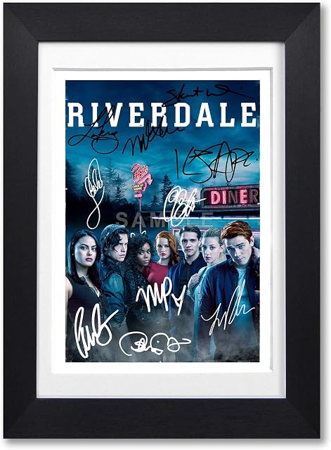 Memorabilia Riverdale SEASON 2 Cast Signed Autograph Signature Autographed A4 Poster Photo Print Photograph Artwork Wall Art Picture TV Show Series Season DVD Boxset Gift (POSTER ONLY)