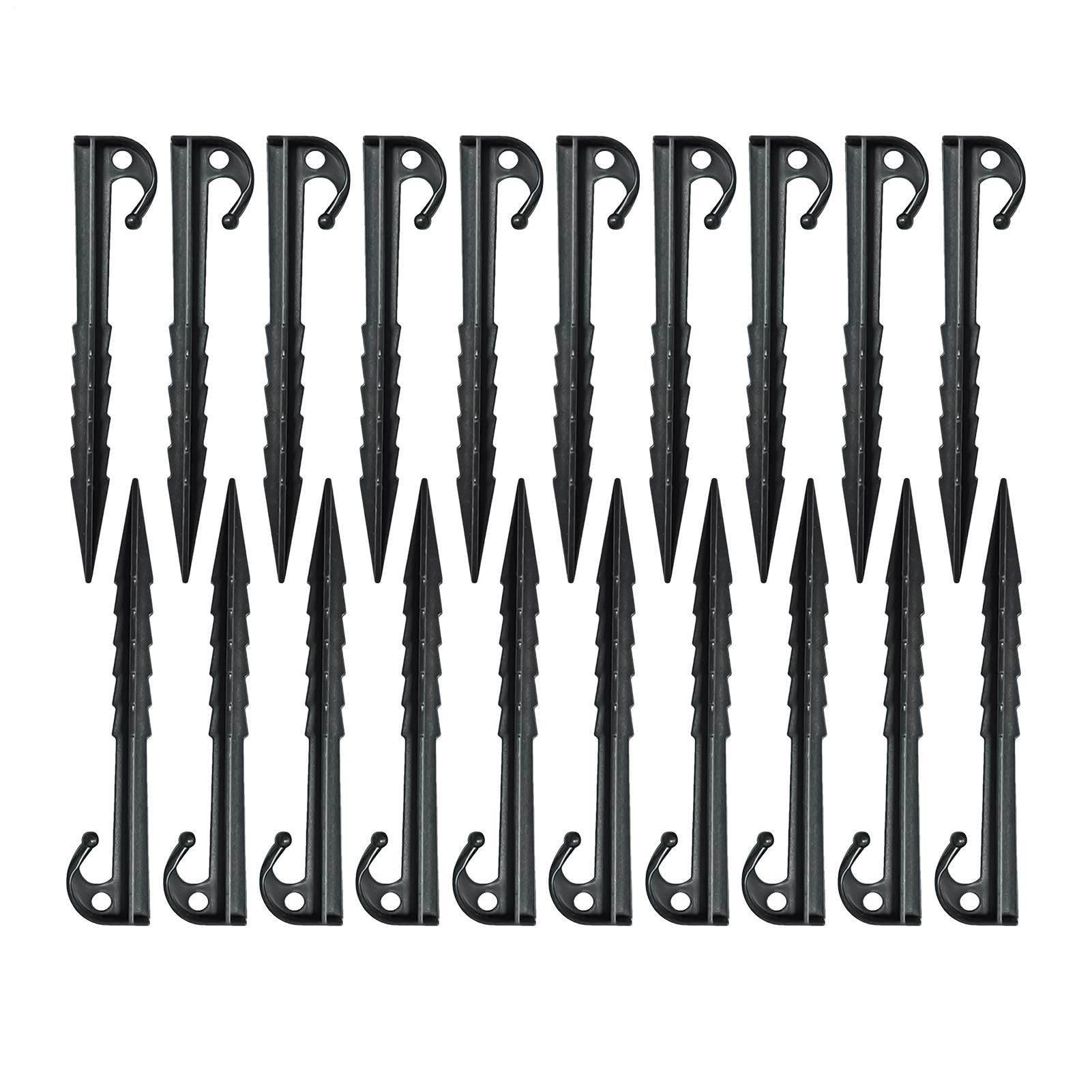 Tent Pegs 20 Pieces Heavy Duty Extra Strong