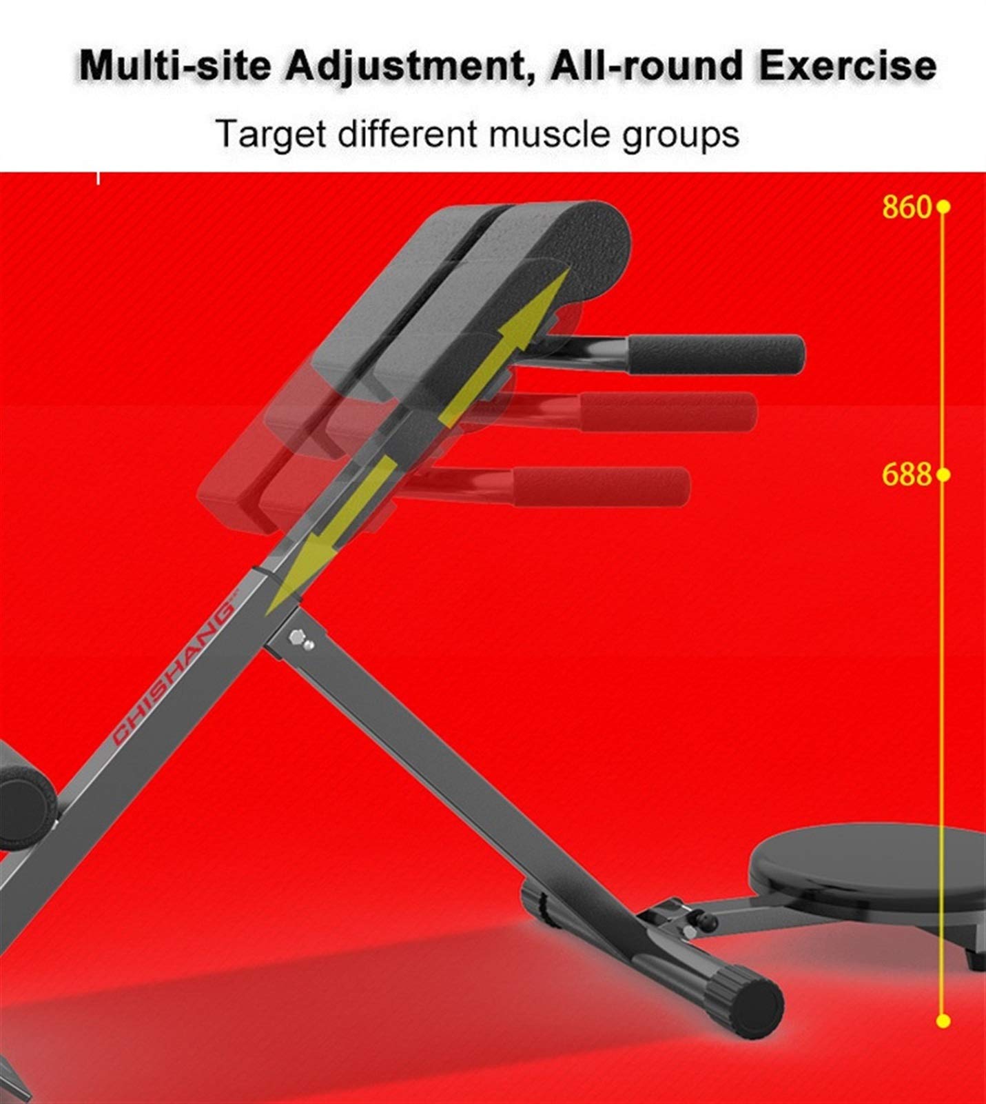 Houbos Hyperextension Romeinse stoel - verstelbare bank Houbos Hyperextension Romeinse stoel - verstelbare bank