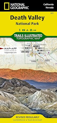 Death Valley National Park Map (National Geographic Trails Illustrated Map, 221)