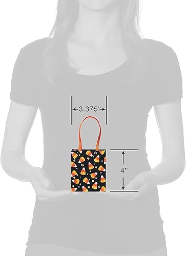 Miniatura 5 de Papyrus Bolsa pequeña de 4 pulgadas para fiestas de Halloween, maíz dulce (1 bolsa)