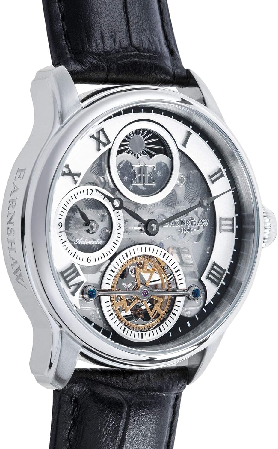 Thomas Earnshaw Men's Longitude Automatic Watch with Jamaica Ubuy