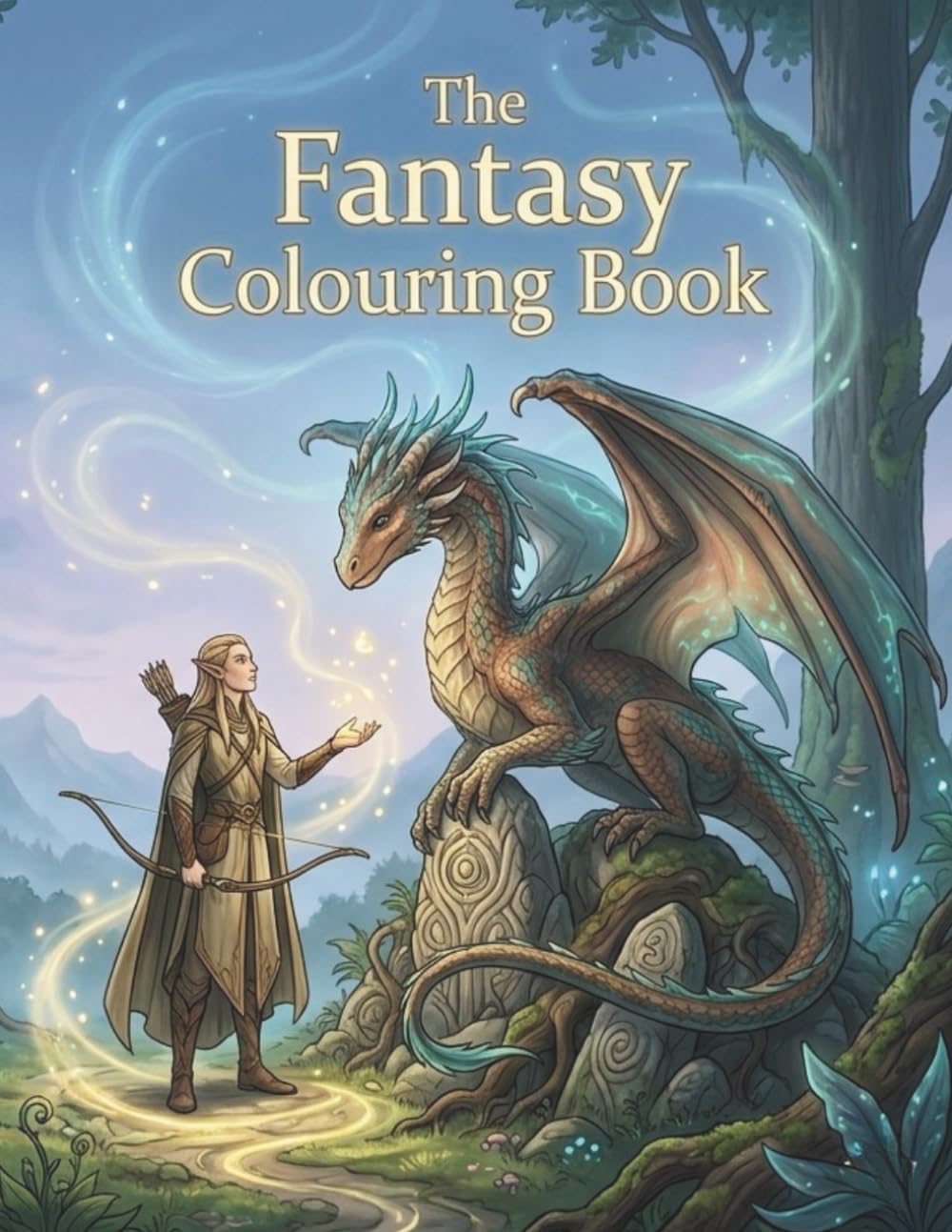 The Fantasy Colouring Book