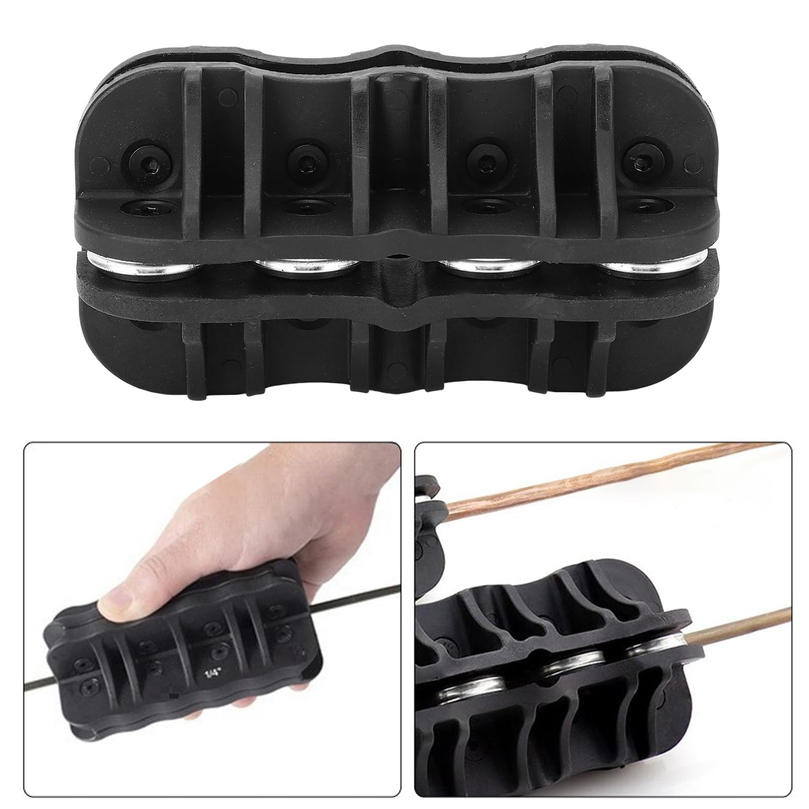 Piastra Raddrizza Tubi Portatile 4 mm per Tubi in Acciaio Rame Alluminio PVC