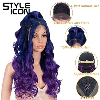 Amazon.com : Style Icon 13x2 Lace Front Free Part Wig 24