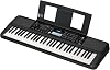 Yamaha PSR-E383 Portable Keyboard for Beginners bundled with HPH-100 Headphones, L-2C Keyboard Stand, and sustain Pedal