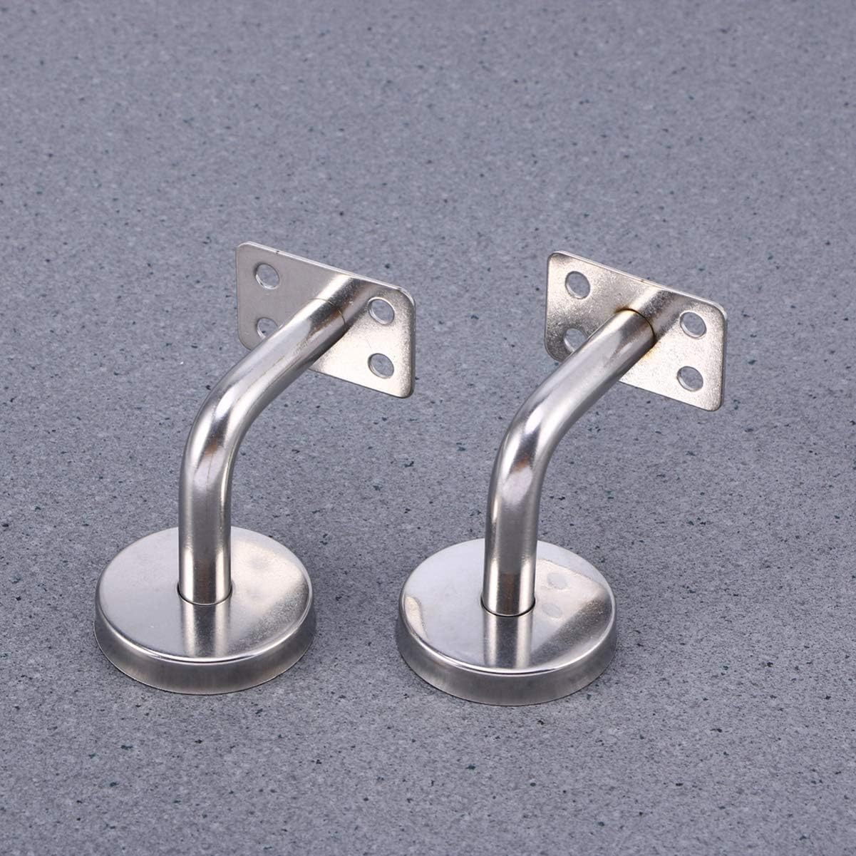ORFOFE Elegant Stainless Steel Handrail Bracket Easy Install Suitable for Stairs Railing
