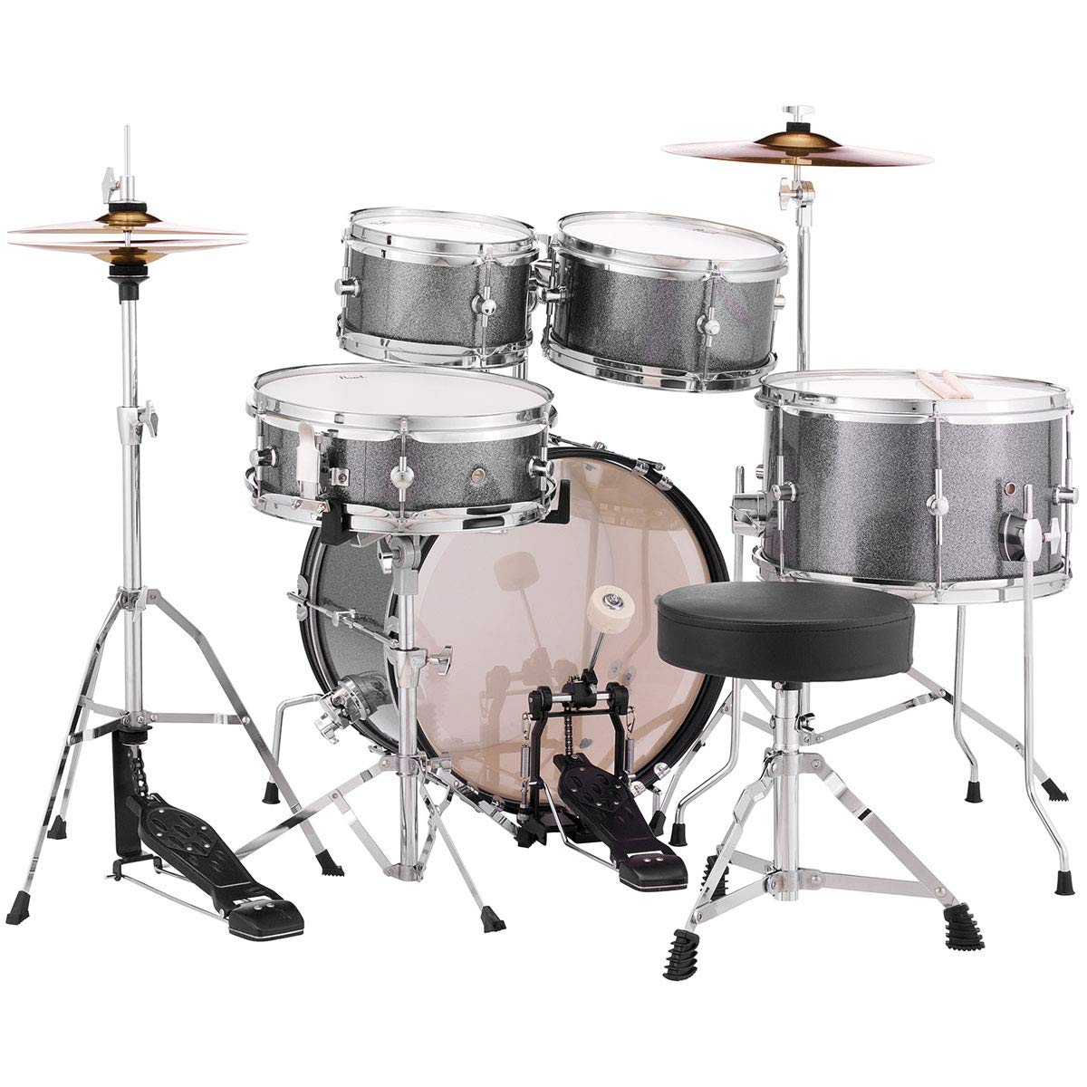 PEARL RSJ465C/C708 Realistisches akkustisches Kinderschlagzeug für beginnende spieler - Grindstone Sparkle