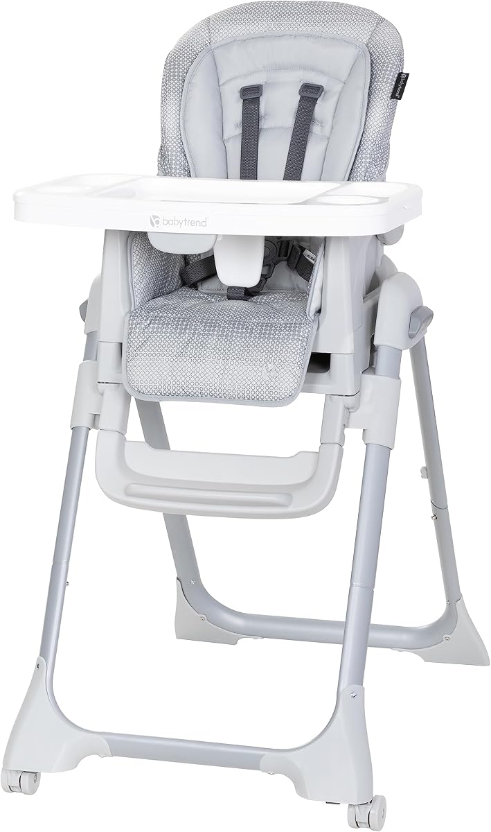 Baby Trend Everlast 7-in-1 High Chair, Charcoal Stone