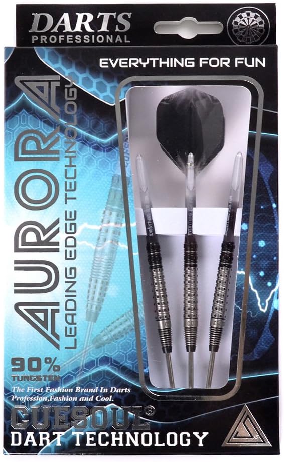 CUESOUL Aurora 90% Professional 21g/23g/25g Steel Tip Tungsten Dart-Titanium Nitride Coating